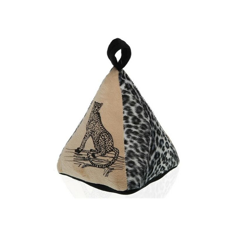 

Sujetador de puerta Leopardo Textil (14 x 19 x 16 cm)