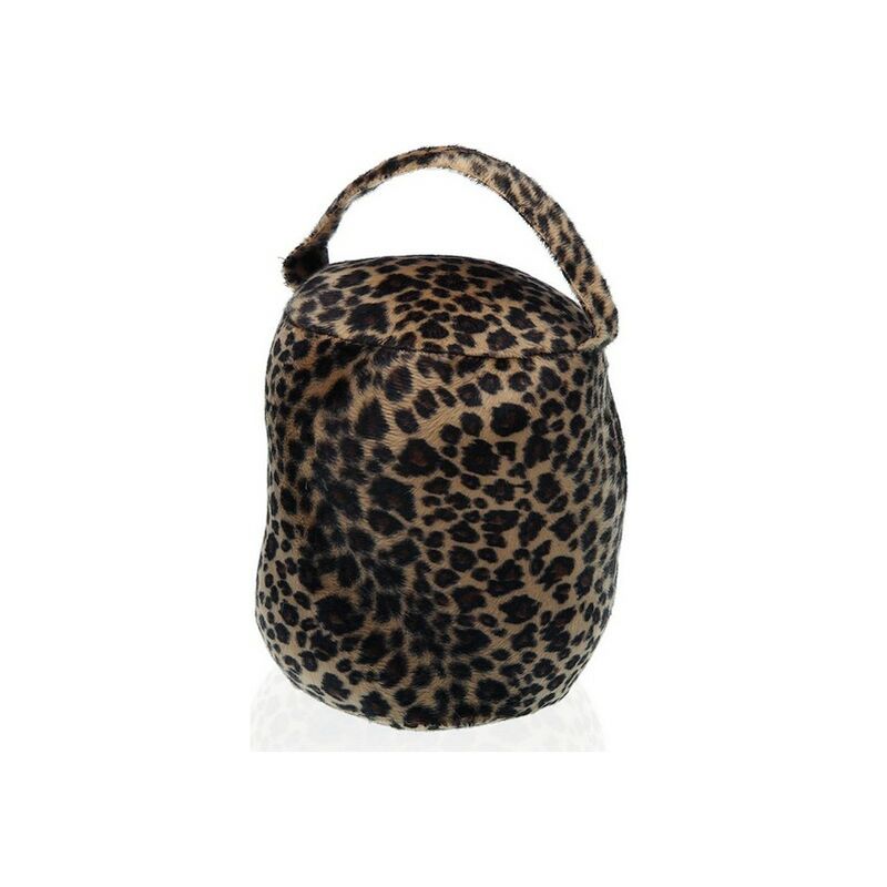 

Sujetador de puerta Leopardo Textil (15 x 18 x 15 cm)