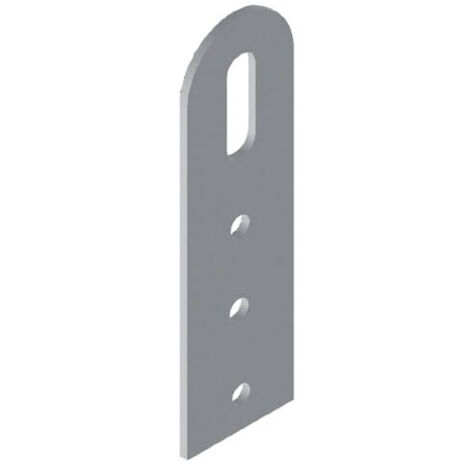 SUJETADOR UNIVERSAL PUNTA CUADRADA 60X20MM ESPESOR 1MM - MONIN - 513930