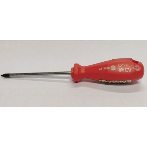 SUKI - CACCIAVITE TORX TX6 PER VITI CONTESTA A STELLA - MANICO ROSSO