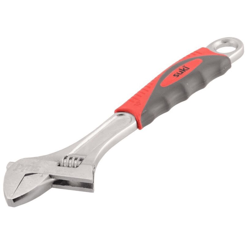 Chiave a rullino con impugnaturabicomponente 150mm - Suki