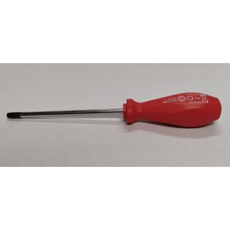 SUKI - GIRAVITE TORX TX25 PER VITI CONTESTA A STELLA - MANICO ROSSO