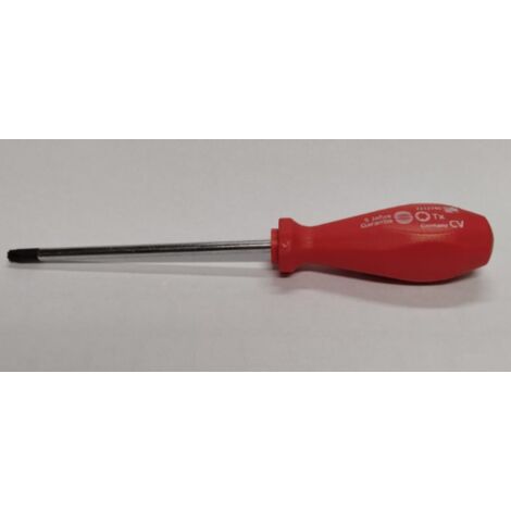 SUKI - GIRAVITE TORX TX27 PER VITI CONTESTA A STELLA - MANICO ROSSO