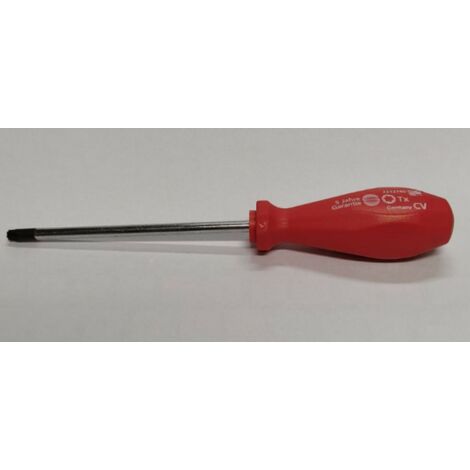 SUKI - GIRAVITE TORX TX27 PER VITI CONTESTA A STELLA - MANICO ROSSO