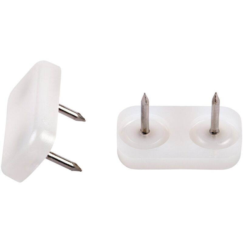 Suki Kunststoff-Gleitnägel 30 x 18 mm, weiß K4