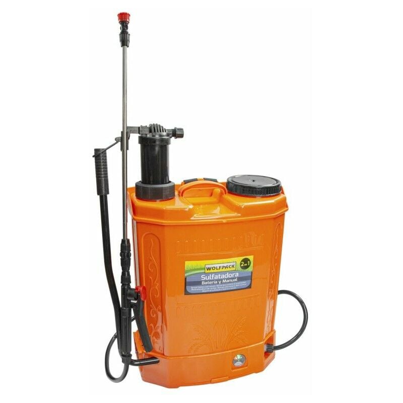 Sulfadora Electrique a Batterie Double Usage ou Manuelle, Batterie Rechargeable 12 V/8 Ampères