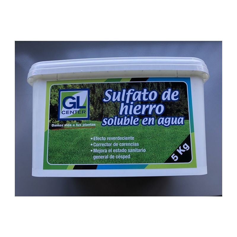 

Sulfato de hierro soluble en agua 5 Kg - Gl Center