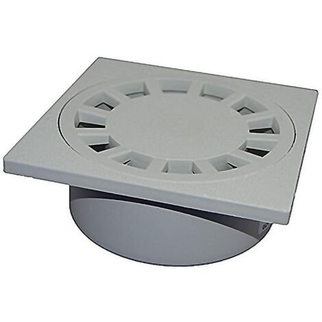 SUMIDERO SIFONICO PVC 100 GRIS