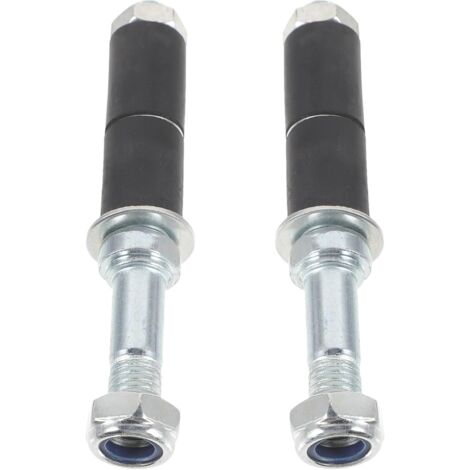 Suministros esenciales para sillas de ruedas: Tornillo de horquilla delantera Accesorio reutilizable de acero para rueda delantera