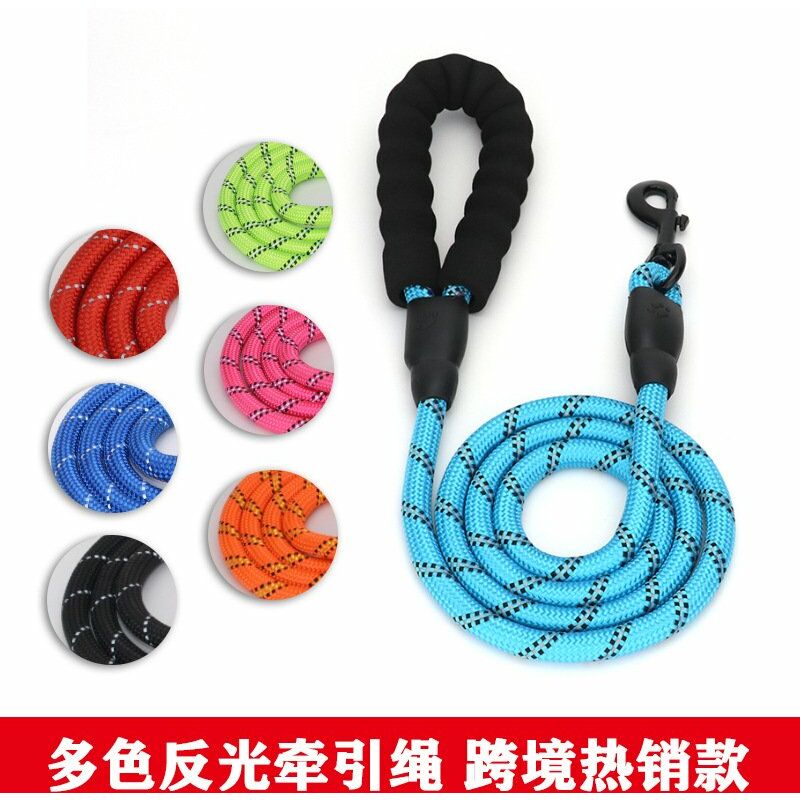 

Suministros para mascotas cuerda de traccion reflectante para perros, cinturon de entrenamiento para perros telescopico al aire libre,purpura