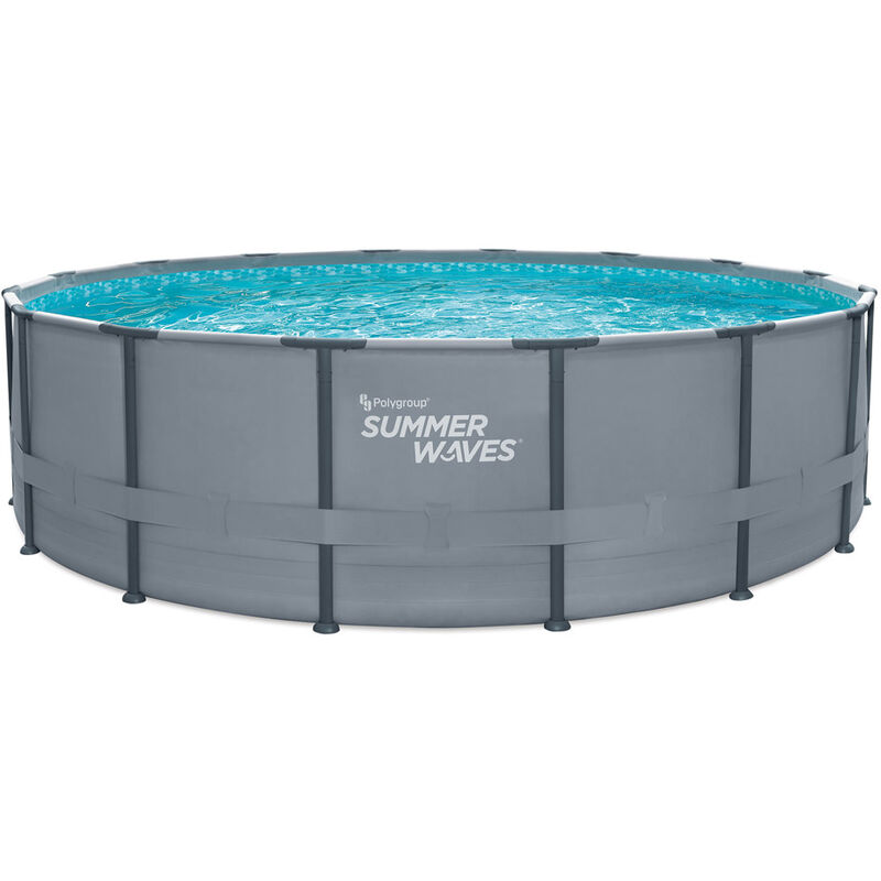 Summer Waves - Elite Frame Pool Piscine hors sol ronde Kit