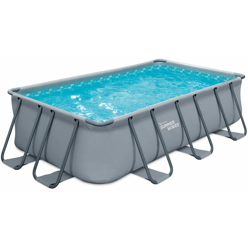 Summer Waves - Elite Frame Pool Piscine hors sol rectangulaire