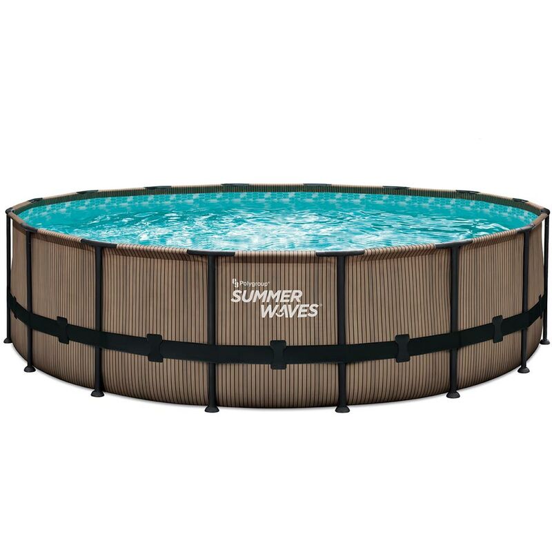 Summer Waves - Elite Frame Pool Piscine hors sol ronde Kit