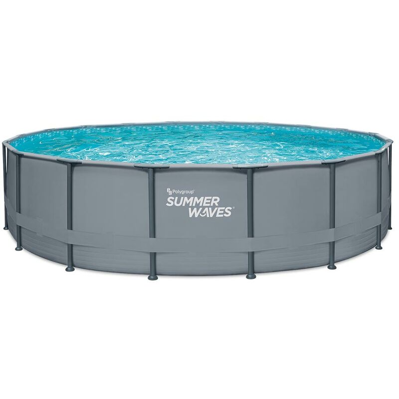 Summer Waves - Elite Frame Pool Piscine hors sol ronde Kit