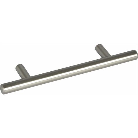 Sun-Chain Griff Senna LA 96mm - Griffe für Küchenschränke - Schrankgriffe Barrel Breite 160mm, Stahl Edelstahl Effekt