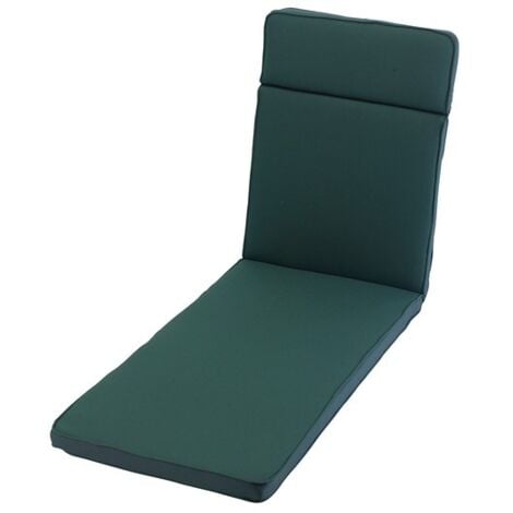 Green sun lounger