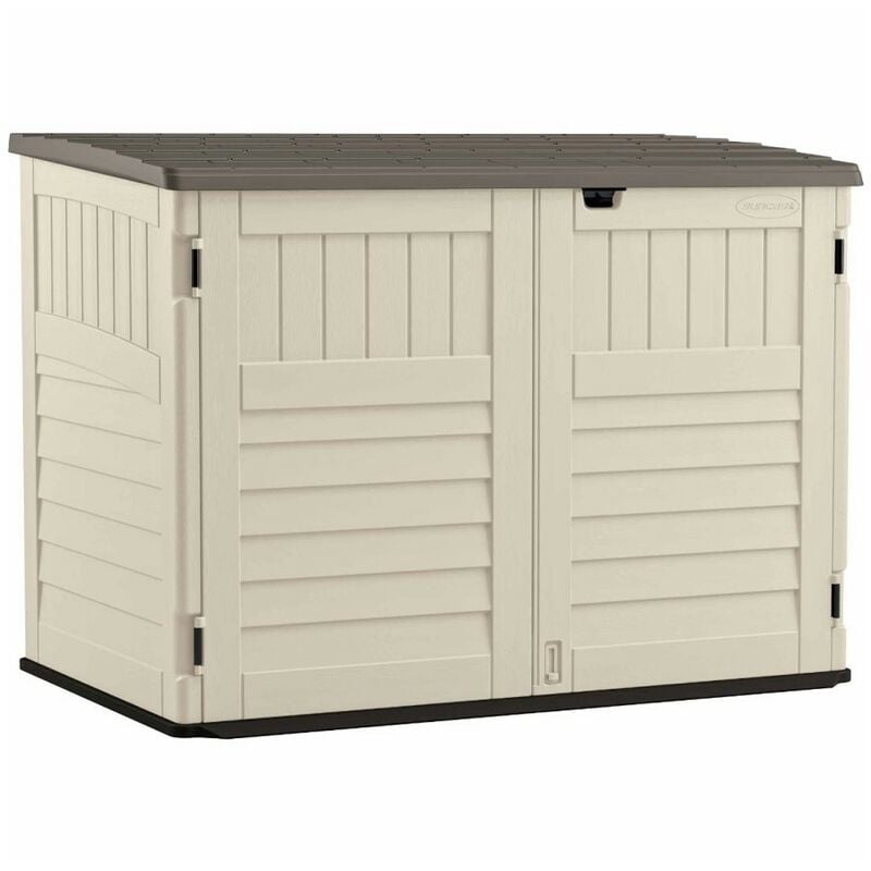 Suncast - Coffre multifonctions polyéthylène - 179x112xH.132cm - 35 mm stowaway