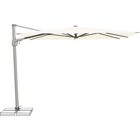 Suncomfort Sonnenschirm Sunflex beige 300 x 300 cm Sonnenschirme