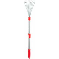 Sunflower FLOR57270 Rastrello per Foglie con Manico Telescopico