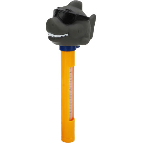 Sunglasses Shark Swimming Pool Floating Thermometer Swimming Pool Accessories for Spa Hot Tubs Aquariums