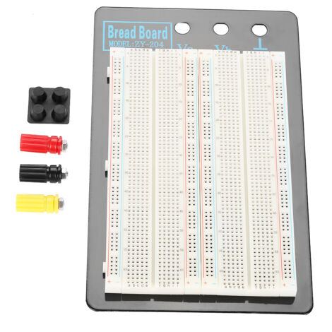 SUNGOOYUE Breadless sans Soudure pour L'ensemble électricité, Plug -in -breadboard avec 1660 Points de Trous, pour les Tests de Circuit électronique Prototype Bread Board.