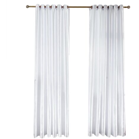 SUNGOOYUE Coréen Porte Fenêtre Rideau Occultant drapé Salle de Bain Salon Décor pour Chambre Rideaux Fenêtre Chambre Rideaux (Beige)