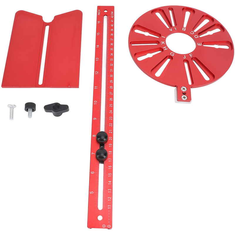 Image of SUNGOOYUE Fräsnutstütze, robustes Holzbearbeitungswerkzeug für MDF-Platten und dekorative Blumen
