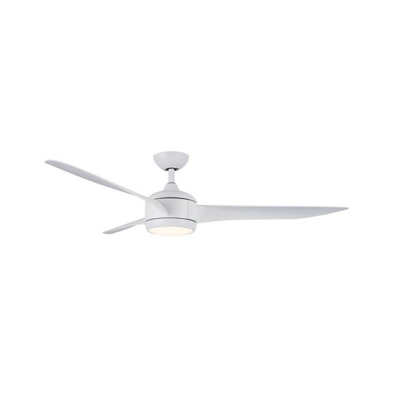 

SUNI Ventilador de techo blanco con luz - Motor DC - Ø 147cm - BLANCO