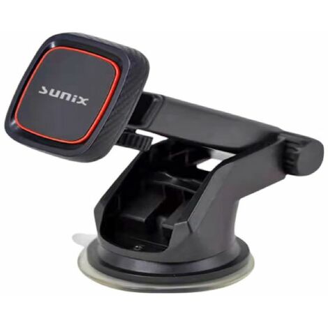 Sunix Magnetisch KFZ Handy-Halterung Armaturenbrett Pkw kompatibel mit Smartphones schwarz