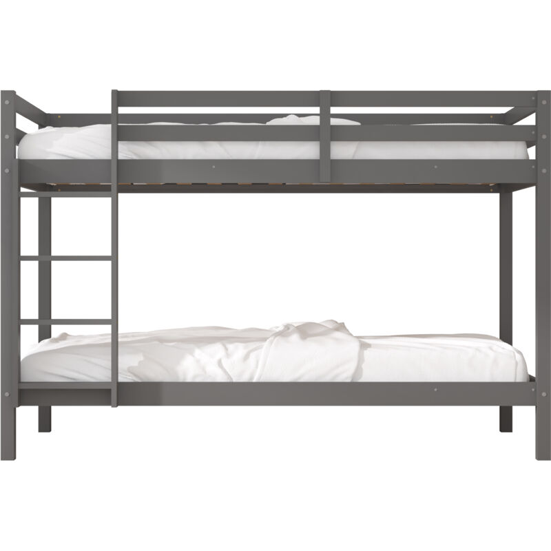 Sunny Jip Lits Superposés Gris Lits Superposés pour Enfants - Sans Matelas - Lit Superposé 2 Places 208 X 97 X 140 Cm pour Matelas: 90 X 200 Cm Sunny Jip Lits Superposés Gris Lits Superposés pour Enfants - Sans Matelas - Lit Superposé 2 Places 208 X 97 X 140 Cm pour Matelas: 90 X 200 Cm