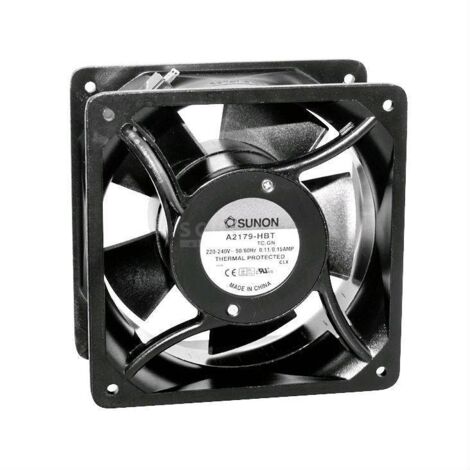 Sunon A2179HBT-TC Ventilateur axial 230 V/AC 535.05 m³/h (L x l x H) 176 x 176 x 89 mm