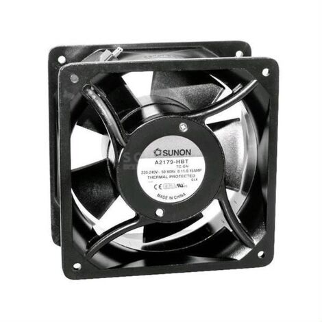 Sunon A2179HBT-TC Ventola assiale 230 V/AC 535.05 m³/h (L x L x A) 176 x 176 x 89 mm