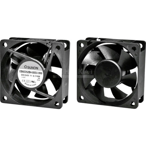 SUNON Axiallüfter MF60252V11000UA99, 60x60x25 mm, 24 V-