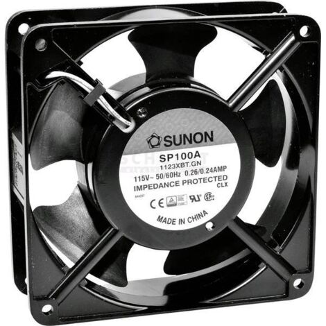 Sunon DP200A2123XBL Ventola assiale 230 V/AC 164.76 m³/h (L x L x A) 120 x 120 x 38 mm