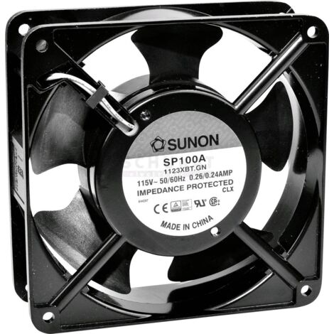 Sunon DP200A2123XST Ventilateur axial 230 V/AC 161.4 m³/h (L x l x H) 120 x 120 x 38 mm