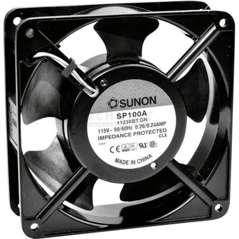Sunon DP200A2123XST Ventola assiale 230 V/AC 161.4 m³/h (L x L x A) 120 x 120 x 38 mm