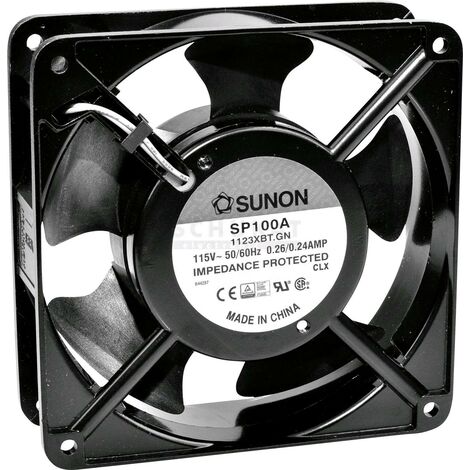 Sunon DP203A2123LBTA24 Ventilateur axial 230 V/AC 93.42 m³/h (L x l x H) 120 x 120 x 38 mm