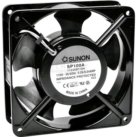 Sunon DP203A2123LST Ventilateur axial 230 V/AC 118.9 m³/h (L x l x H) 120 x 120 x 38 mm