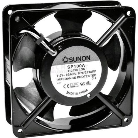 Sunon DP203A2123LST Ventola assiale 230 V/AC 118.9 m³/h (L x L x A) 120 x 120 x 38 mm