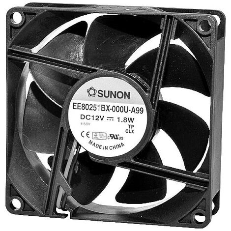 Sunon EF80252B1-1000U-A99 Ventilateur axial 24 V/DC (L x l x H) 80 x 80 x 25 mm X287282