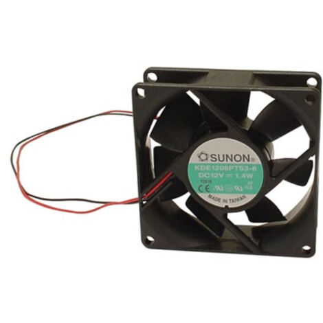 Sunon lufter - 12 vdc hulse - 80 x 80 x 25 mm