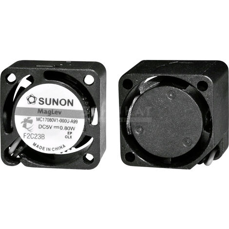 Sunon MF17080V21000UA99 Axiallüfter 5 V/DC 1.18 m³/h (L x B x H) 17 x 17 x 8 mm