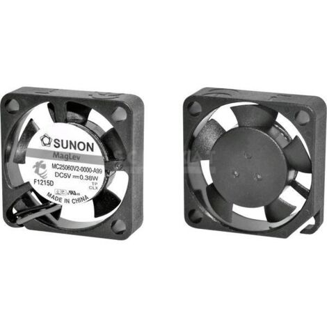 Sunon MF25060V21000UA99 Ventola assiale 5 V/DC 3.7 m³/h (L x L x A) 25 x 25 x 6 mm