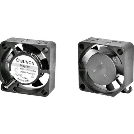 Sunon MF25101V21000UA99 Ventola assiale 12 V/DC 5.09 m³/h (L x L x A) 25 x 25 x 10 mm