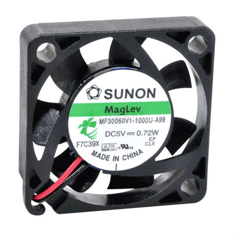 Sunon MF30060V21000UA99 Axiallüfter 5 V/DC 6.28 m³/h (L x B x H) 30 x 30 x 6 mm