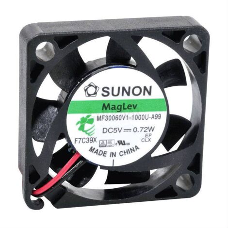 Sunon MF30060V21000UA99 Ventilateur axial 5 V/DC 6.28 m³/h (L x l x H) 30 x 30 x 6 mm