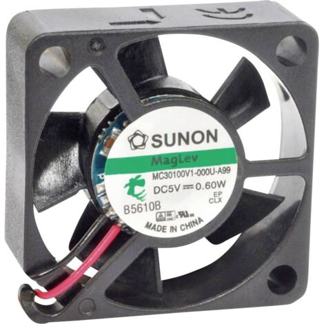 Sunon MF30100V21000UA99 Ventilateur axial 5 V/DC 7.98 m³/h (L x l x H) 30 x 30 x 10 mm