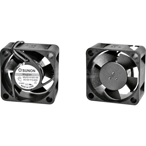Sunon MF40201VX1000UA99 Ventilateur axial 12 V/DC 18.34 m³/h (L x l x H) 40 x 40 x 20 mm