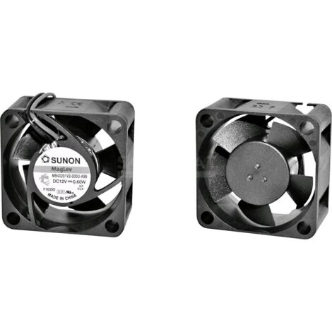 Sunon MF40202V21000UA99 Ventilateur axial 24 V/DC 13.07 m³/h (L x l x H) 40 x 40 x 20 mm Y340072