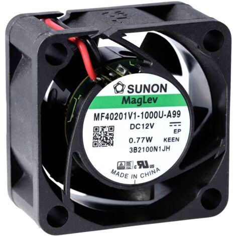 Sunon MF40202VX-1000U-A99 Ventilateur axial 24 V/DC 18.34 m³/h (L x l x H) 20 x 40 x 40 mm R081672